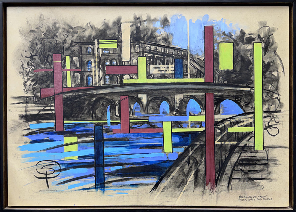 View of picture with frame