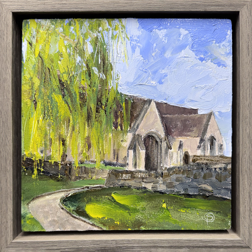 View of picture with frame