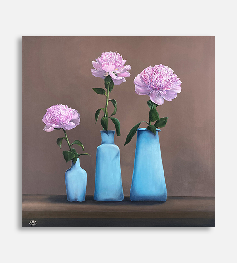 Trio of Peonies